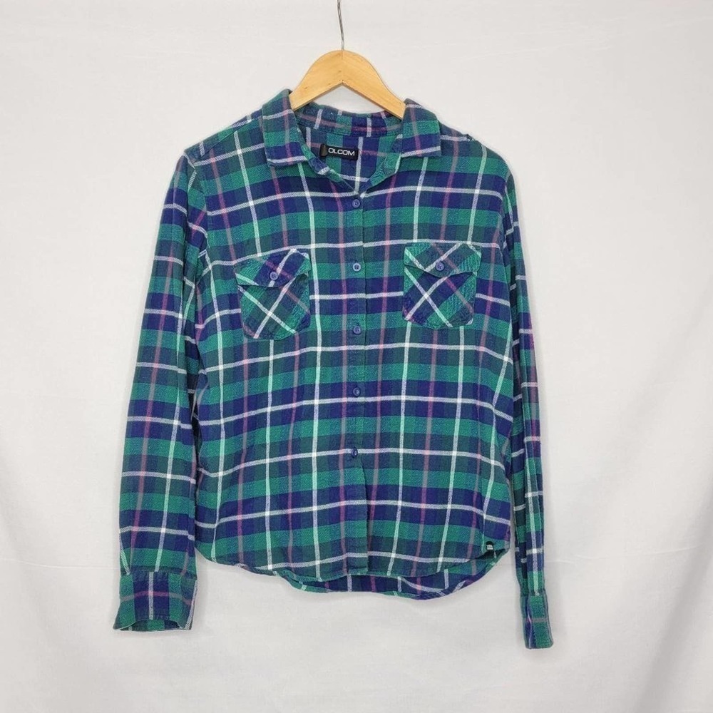Volcom Double Breasted Pocket Button Up Shirt - image 3